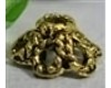 Tibetan Antique Gold Bead Cap 6.5mm